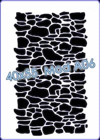 - Stencil 40x55cm Modelo A 06 -